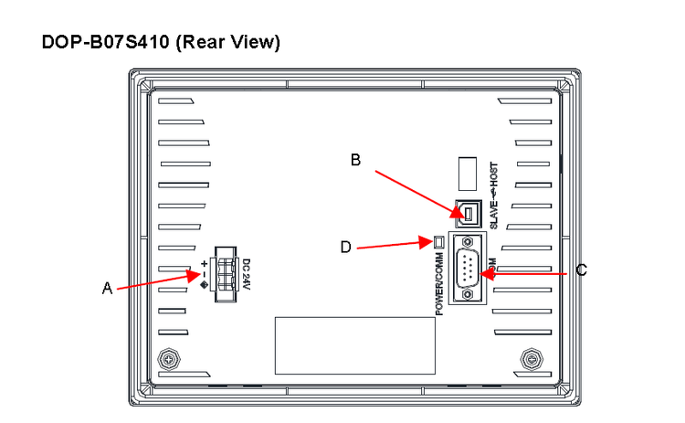 Delta HMI 7 inch