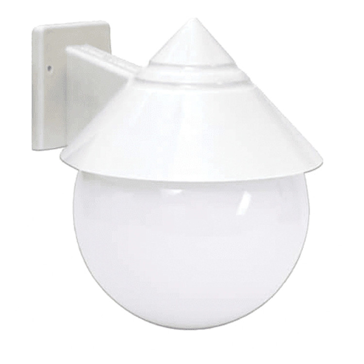 چراغ حیاطی پلاستیکی توپی (گوی وارونه)
