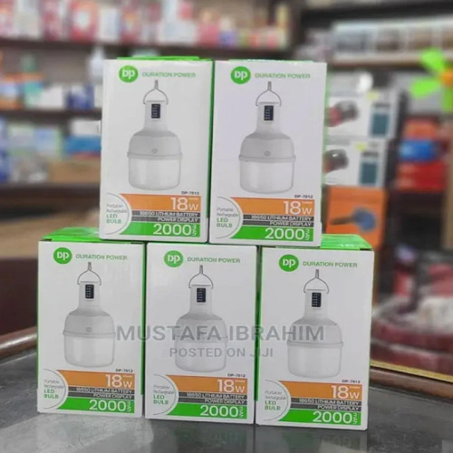 چراغ شارژی آویز 18 وات دی پی