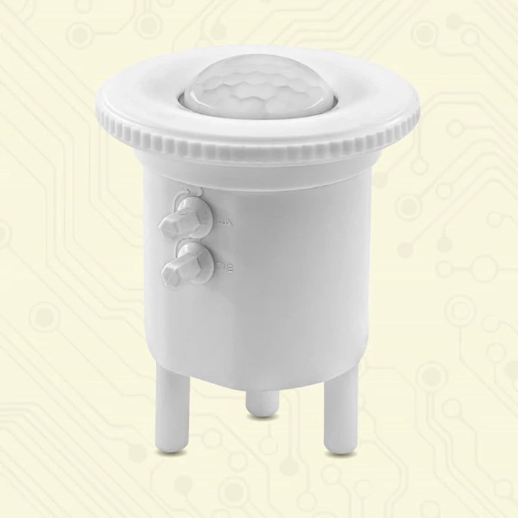 سنسور یدک سقفی حرکتی دامتک 360 درجه