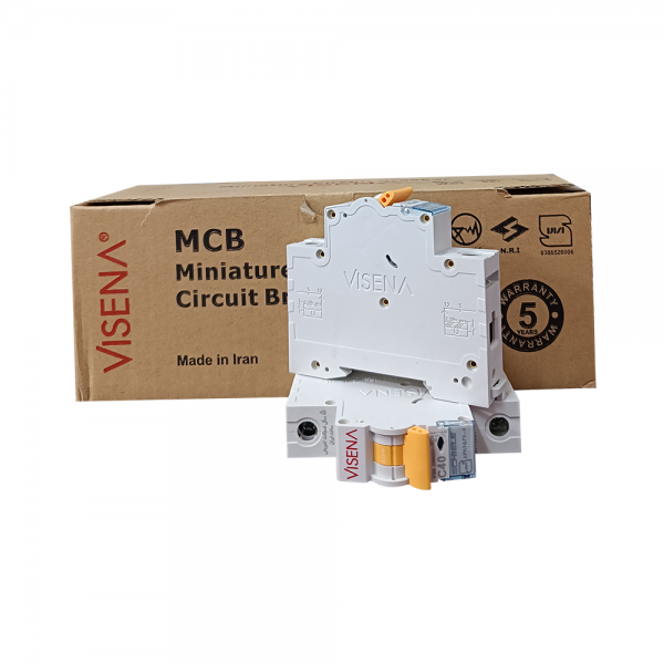 کلید مینیاتوری تکفاز 16 آمپر ویسنا تیپ C