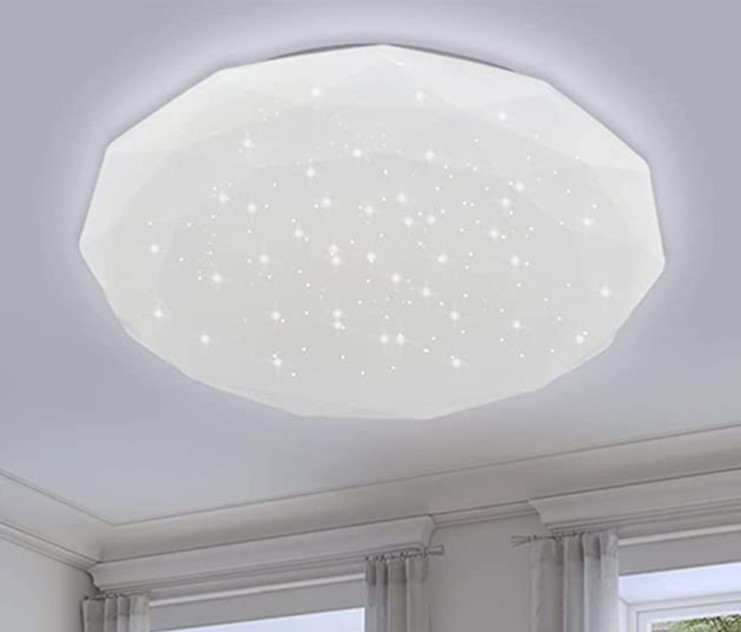 چراغ سقفی 72 وات منشوری سه حالته مودی