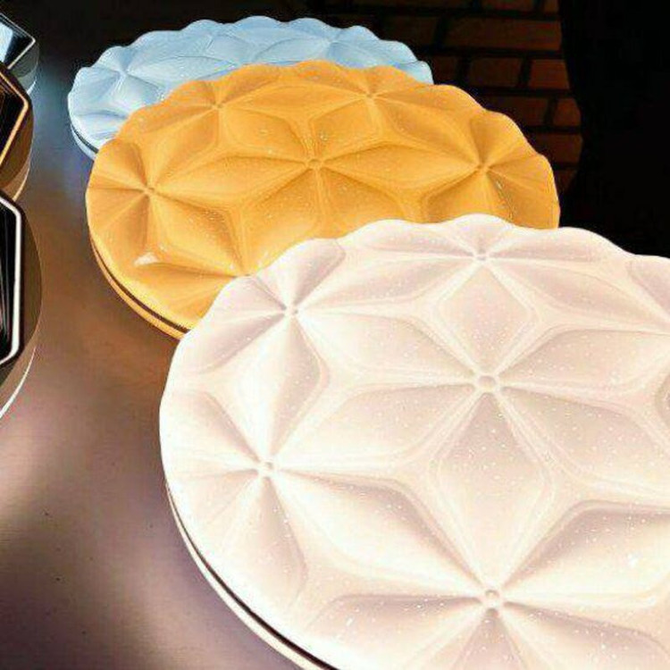 چراغ سقفی 36 وات سه حالته مودی طرح گل