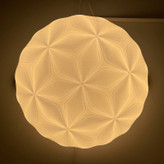 چراغ سقفی 72 وات سه حالته مودی طرح گل