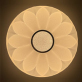 چراغ سقفی 36 وات سه حالته مودی طرح آفتابگردان