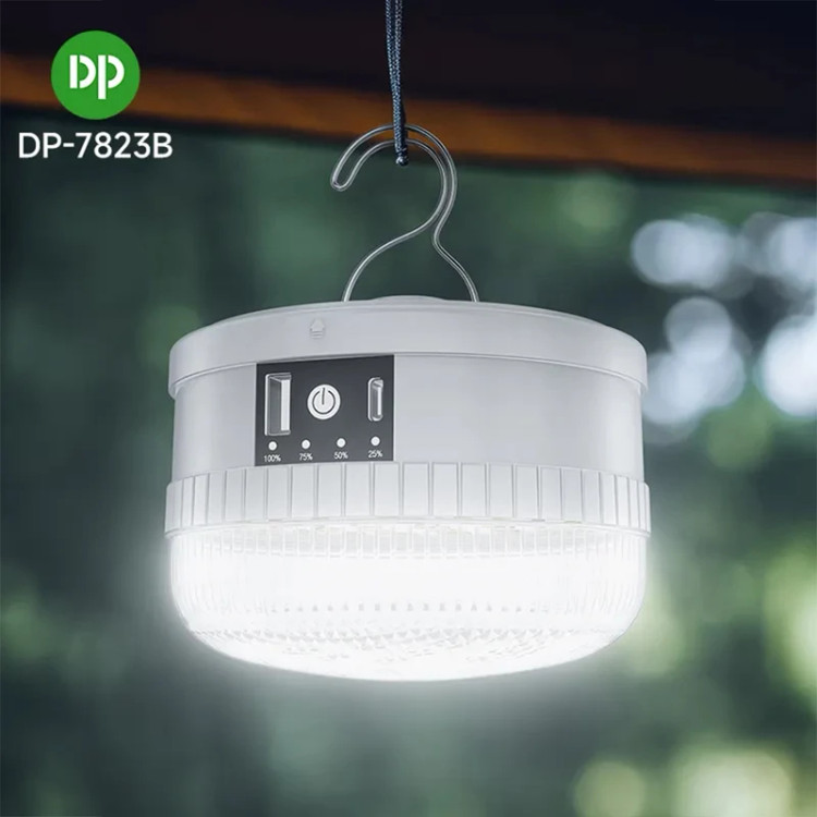 چراغ شارژی آویز 80 وات دی پی